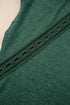 Crochet Lace Detail Oversized Tee